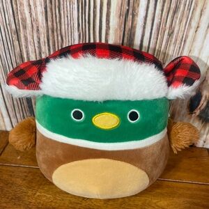 Squishmallow Avery the Mallard Duck w/ Trapper Hat Very Clean